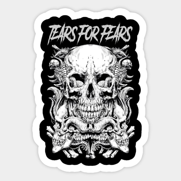 TEARS FOR FEARS BAND Sticker by jn.anime